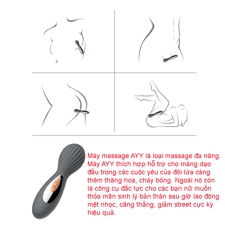Máy Massage Điểm G Cao Cấp AYY Thư Giãn Tối Ưu Sức Khỏe