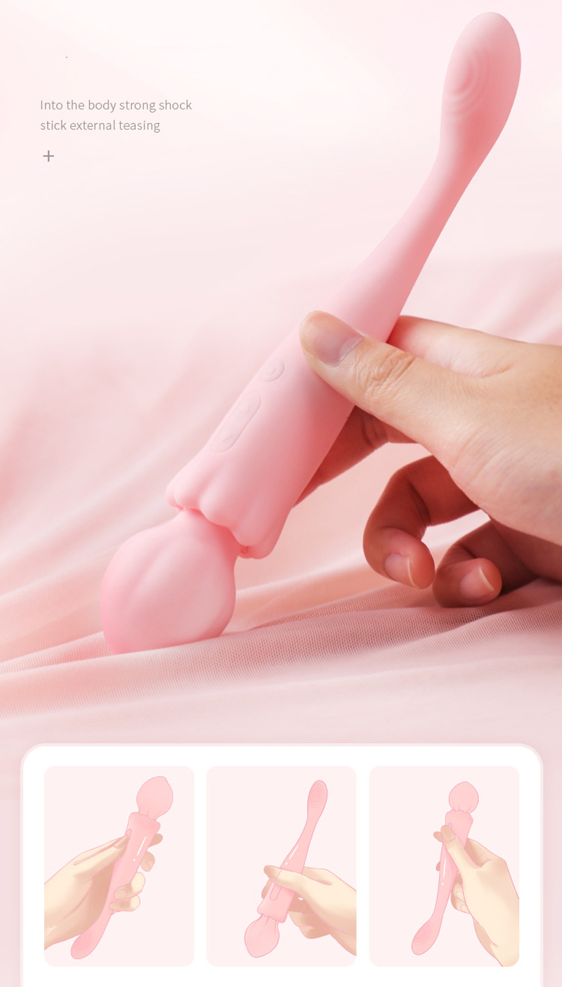  Nhập sỉ Máy Massage Điểm G Ankni Đa Năng 2 Đầu Rung cao cấp