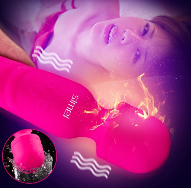 Máy Massage Điểm G XLOVE 2 Đầu Rung Phát Nhiệt - Tặng Kèm Dầu Massage