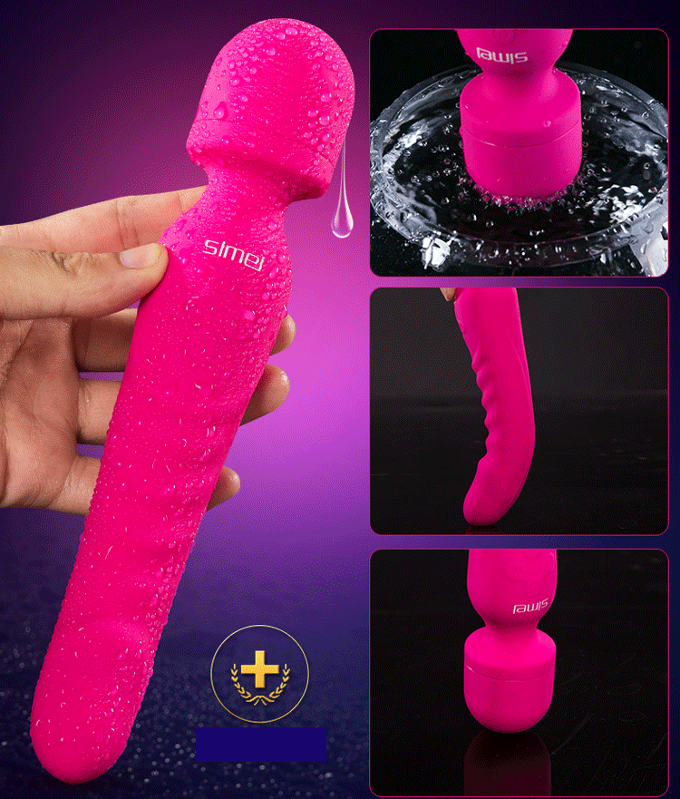 Máy Massage Điểm G XLOVE 2 Đầu Rung Phát Nhiệt - Tặng Kèm Dầu Massage