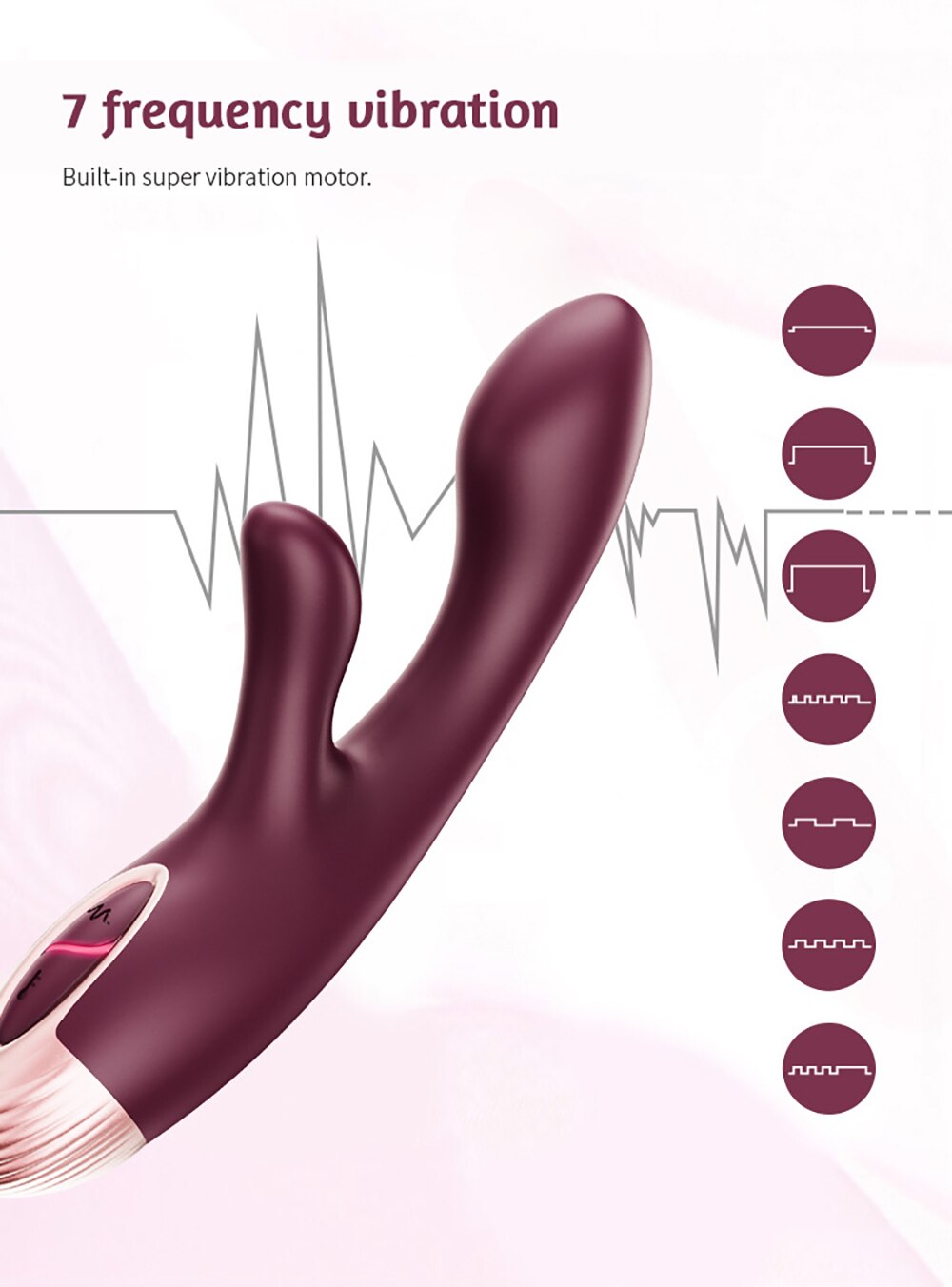 Máy Massage Điểm G Kelly Cao Cấp Rung 2 Đầu Kích Thích Mua