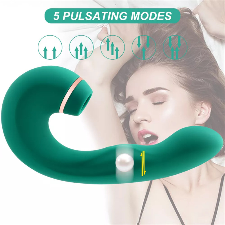 Máy Massage G Emerald cao cấp 2 đầu rung mút gợn sóng siêu mê