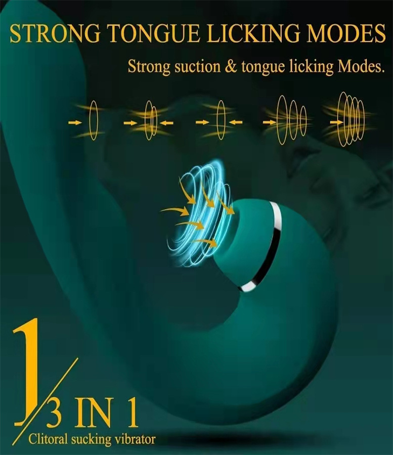 Máy Massage G Emerald cao cấp 2 đầu rung mút gợn sóng siêu mê