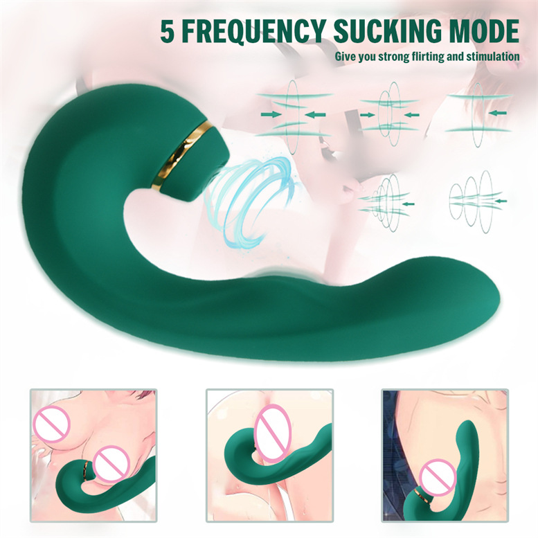 Máy Massage G Emerald cao cấp 2 đầu rung mút gợn sóng siêu mê