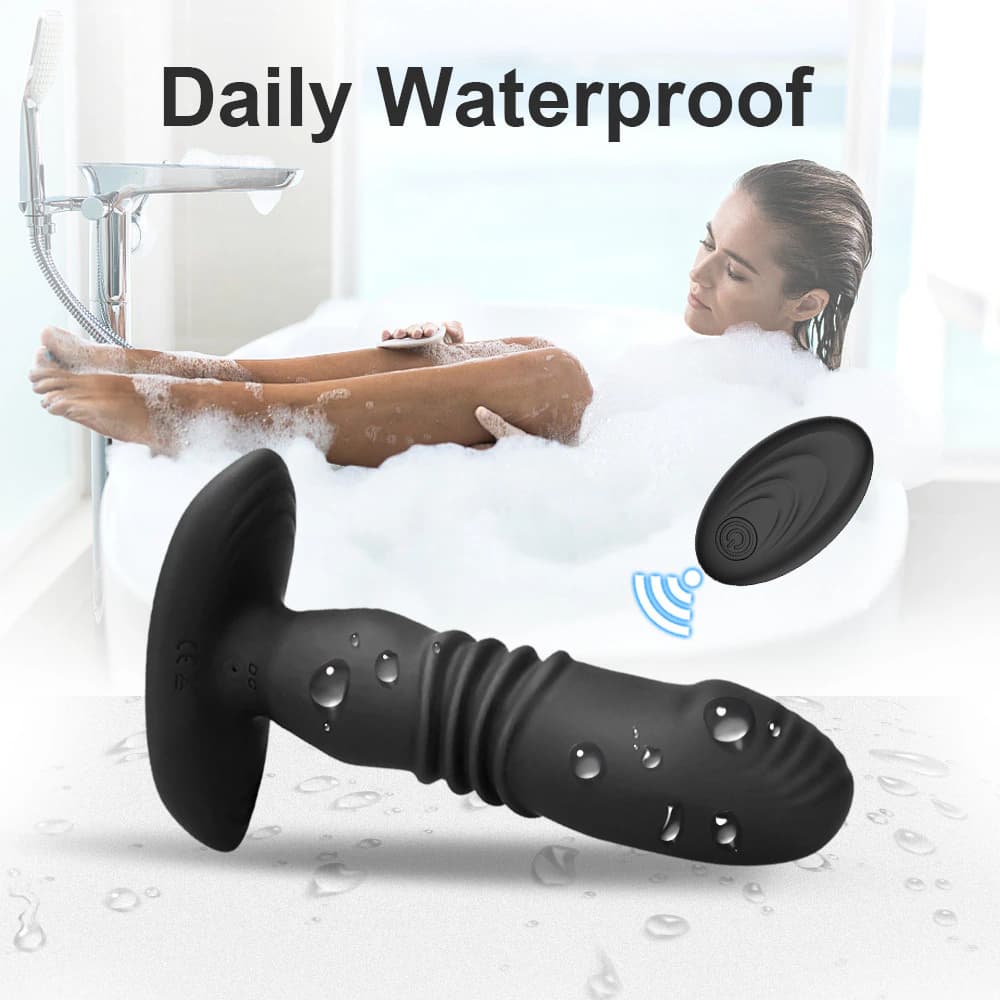 Dụng Cụ Massage Hậu Môn IPHISI Cao Cấp Rung Thụt Siêu Êm