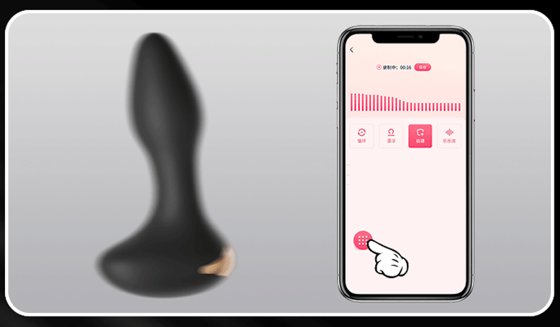 Dụng Cụ Massage Hậu Môn LILO Rung Đa Tốc Điều Khiển APP