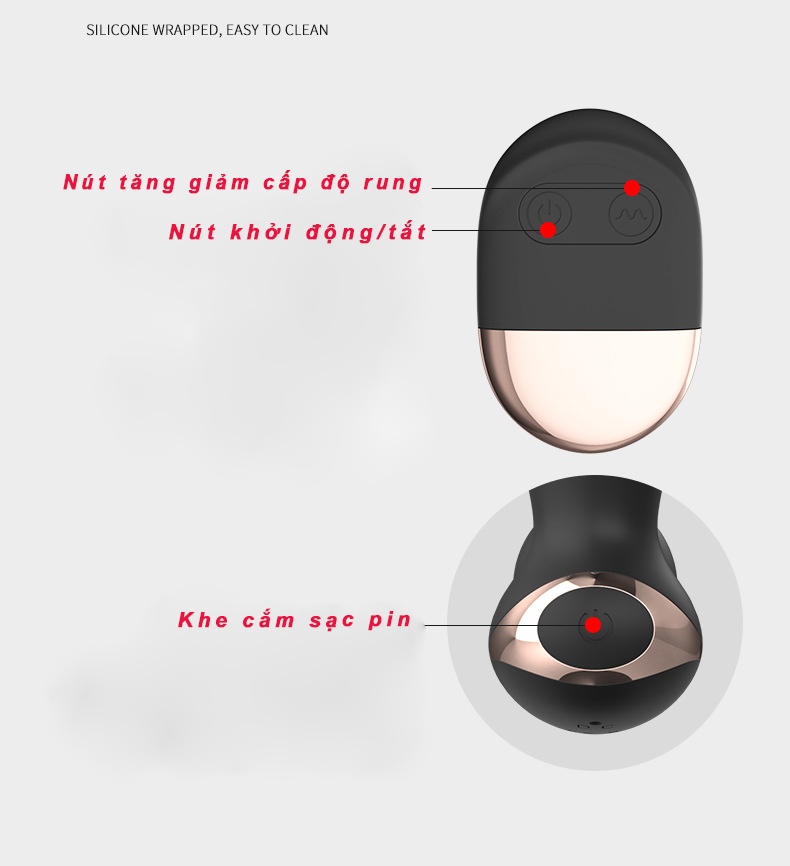 Dụng Cụ Massage Hậu Môn 2 Đầu LILO MARS Rung Đa Tốc Kích Thích