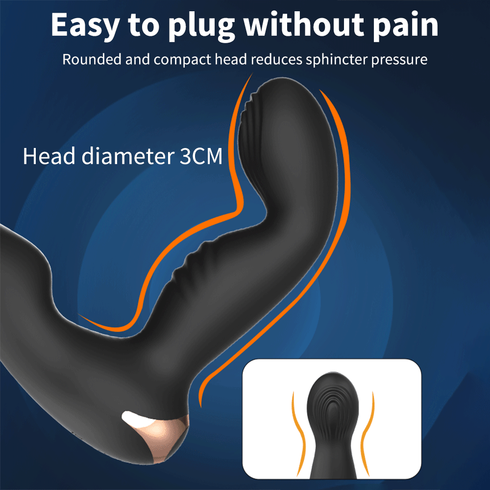 Dụng Cụ Massage Hậu Môn LILO STEVE 2 Đầu Rung APP Kích Thích