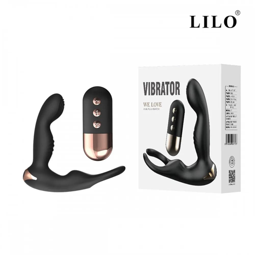 Dụng Cụ Massage Hậu Môn LILO STEVE 2 Đầu Rung APP Kích Thích