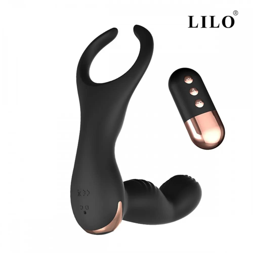 Dụng Cụ Massage Hậu Môn LILO STEVE 2 Đầu Rung APP Kích Thích