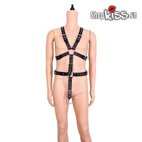 Dụng cụ bạo dâm đai thắt da toàn thân BZ19 kích thích mê say