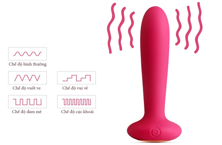 Máy Massage Svakom Primo DC90T sưởi ấm điểm G hậu môn Máy Massage Svakom Primo DC90T sưởi ấm điểm G hậu môn