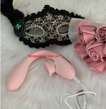 Máy massage lưỡi liếm Disa CR17 cao cấp uốn cong sành điệu