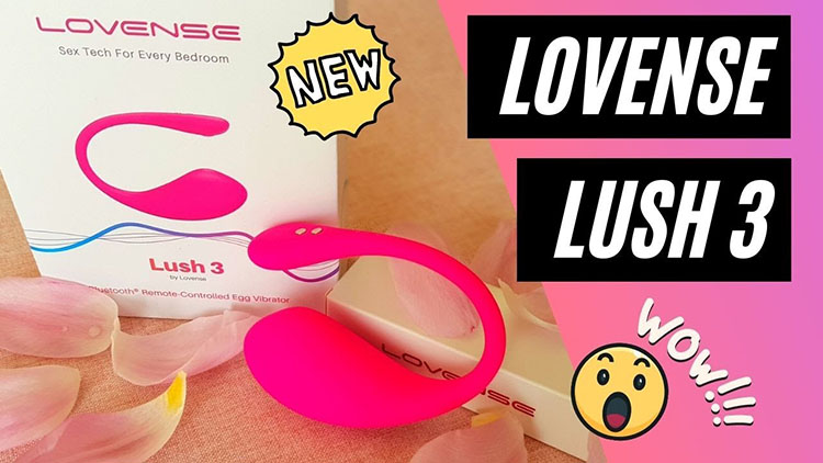 Trứng Rung Không Dây Lovense Lush 3 - Nữ Hoàng Đồ Chơi Tình Dục