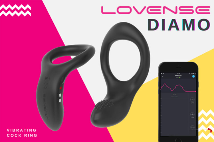 Lovense Diamo DC93B vòng rung điều khiển từ xa đẳng cấp tiện lợi