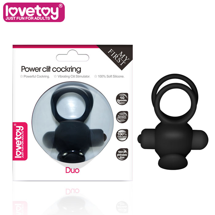 Vòng rung liếm Lovetoy Duo DC71E sang trọng kích thích đỉnh cao
