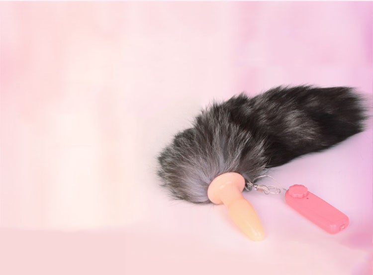 Plug mềm đuôi cáo rung HM05F kích thích hậu môn mua ngay