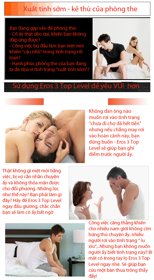 Xịt Kéo Dài Quan Hệ Đức Eros 3 Top Level XTS17A Chính Hãng