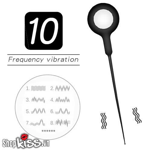 Thanh rung niệu đạo 10 tần số JIUUY kích thích mạnh mẽ