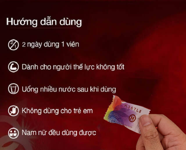 Kẹo Sâm Hamer Malaysia Tăng Cường Sinh Lý Nam 32 Viên