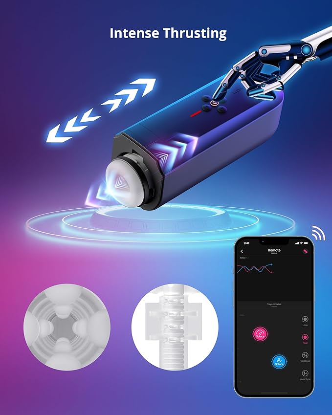 Lovense Solace Máy Thủ Dâm Tự Động Đỉnh Cao Điều Khiển Từ Xa