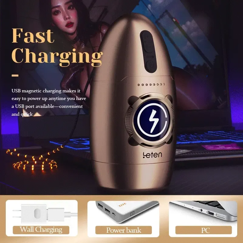 Cốc Thủ Dâm Leten 7 Chế Độ Xoay Mát Xa Tăng Khoái Cảm