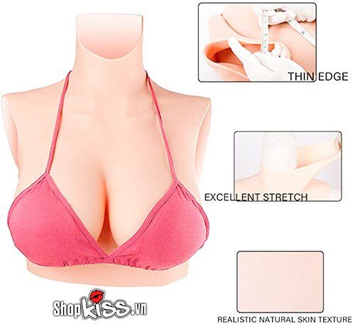 Thông tin Ngực giả silicone full cổ như thật hỗ trợ tăng vòng 1 nhập khẩu