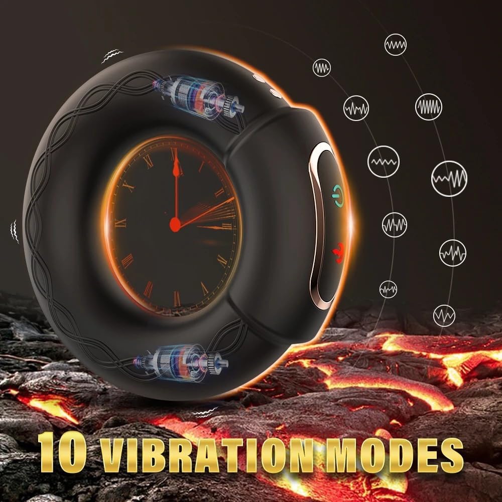 Vòng Rung Dương Vật Có Nhiệt Đỉnh Cao Kích Thích Nam Giới Vòng Rung Dương Vật Có Nhiệt Đỉnh Cao Kích Thích Nam Giới