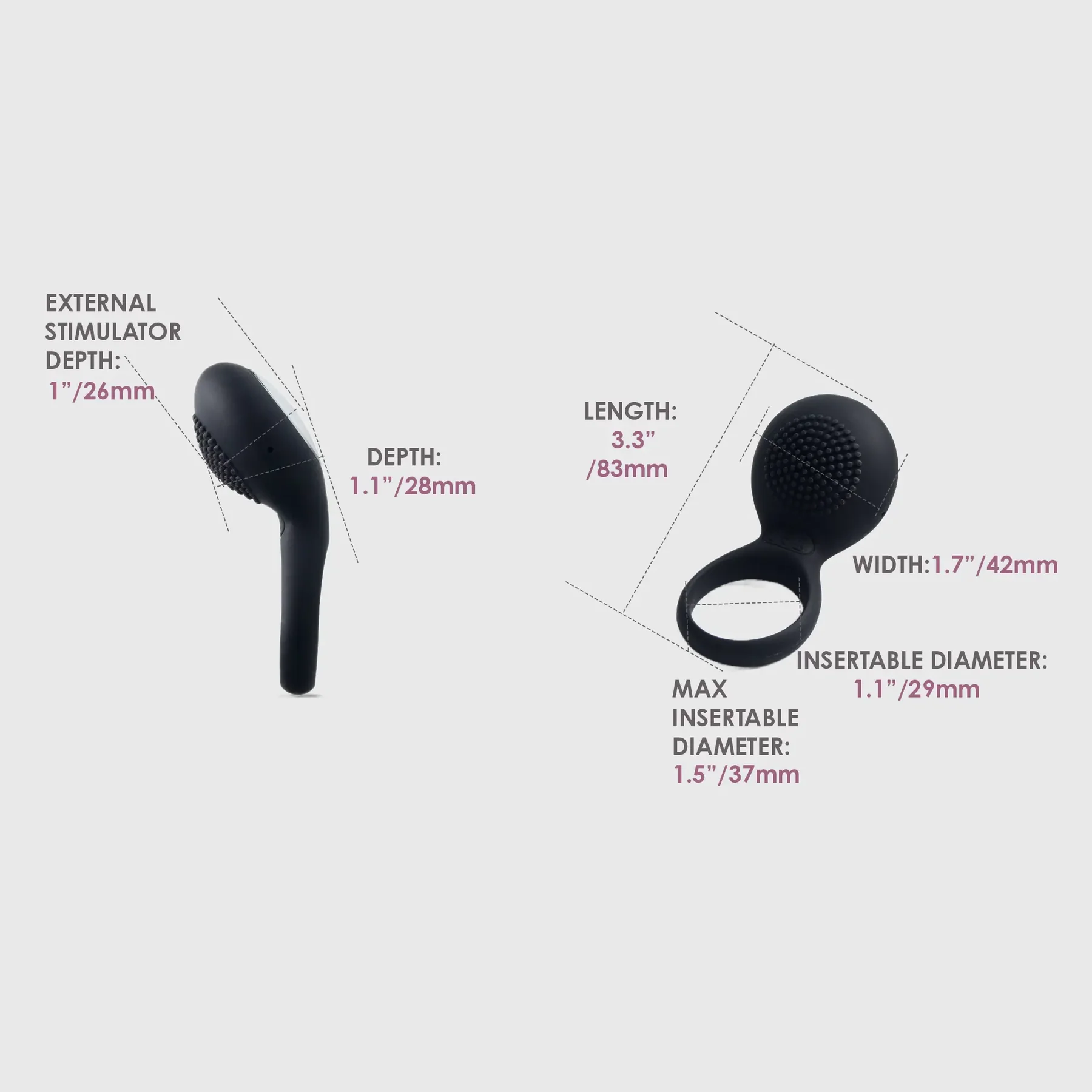 Svakom Tyler Vòng Rung Cao Cấp Kích Thích Phê Đỉnh Svakom Tyler Vòng Rung Cao Cấp Kích Thích Phê Đỉnh