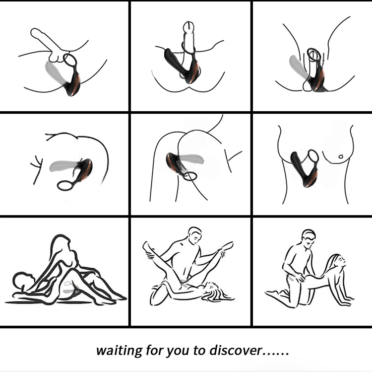 Máy Matxa Tuyến Tiền Liệt Rung Mạnh Có Quai Đeo Cock Ring Tăng Khoái Cảm