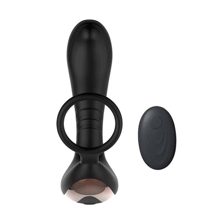Máy Matxa Tuyến Tiền Liệt Rung Mạnh Có Quai Đeo Cock Ring Tăng Khoái Cảm