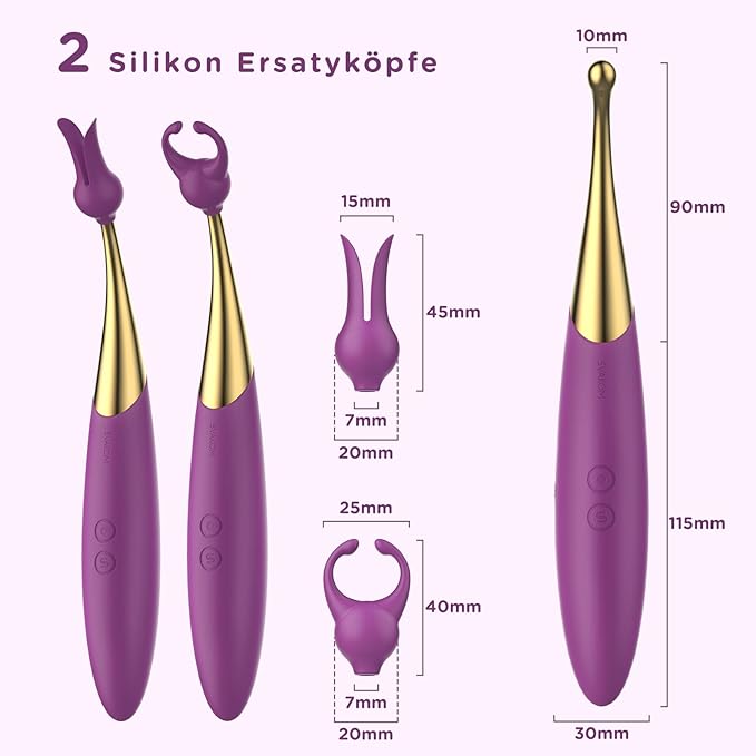Máy Rung Svakom Beatrice Massage Đa Điểm 2 Đầu Kích Thích