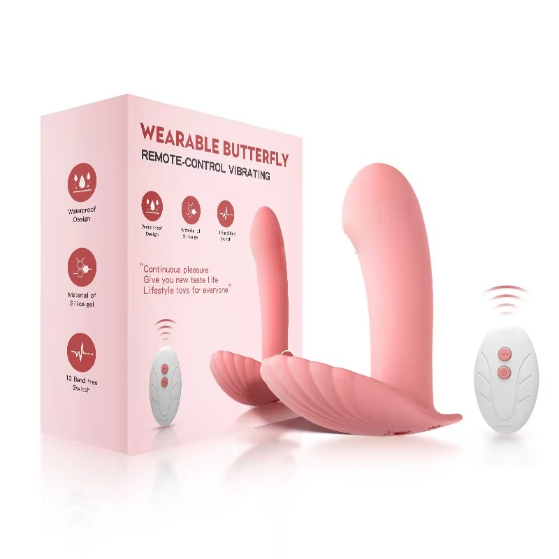 Trứng Rung Mini Bufferly Wearable Điều Khiển Từ Xa Siêu Mạnh
