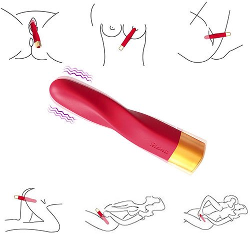 Svakom Finn Thỏi Son Rung Gân Xoắn Kích Thích Mua Ngay
