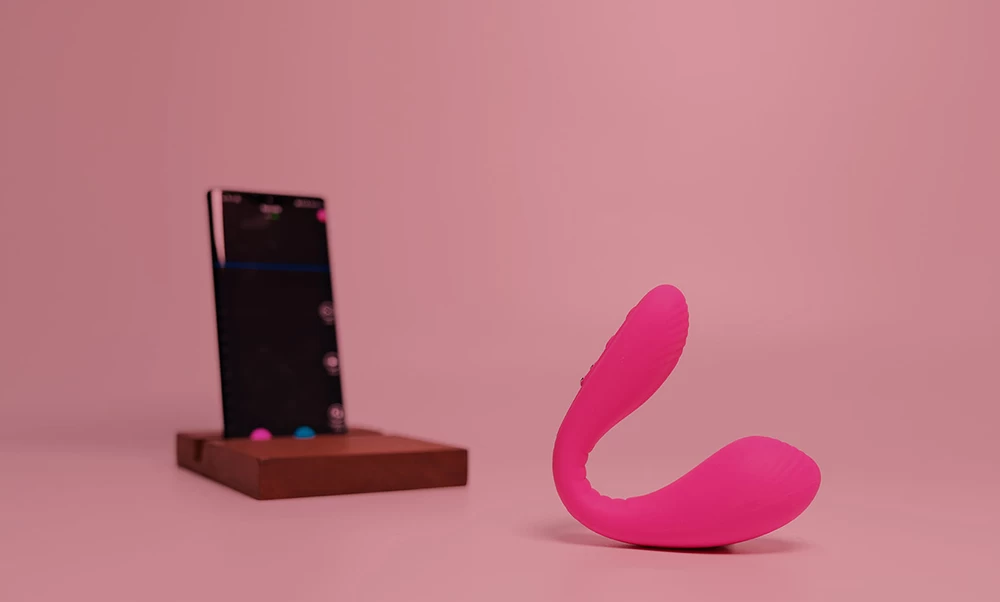 러브니스 콰이크 리모컨 스마트폰 제어 양방향 진동 토이