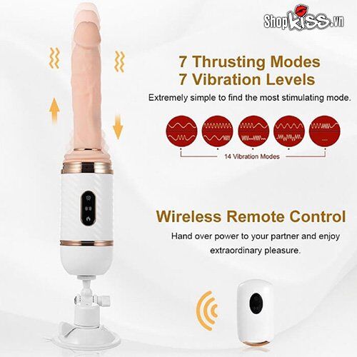 Máy làm tình tự động Cyclone Fire rung thụt sưởi ấm nữ Máy làm tình tự động Cyclone Fire rung thụt sưởi ấm nữ