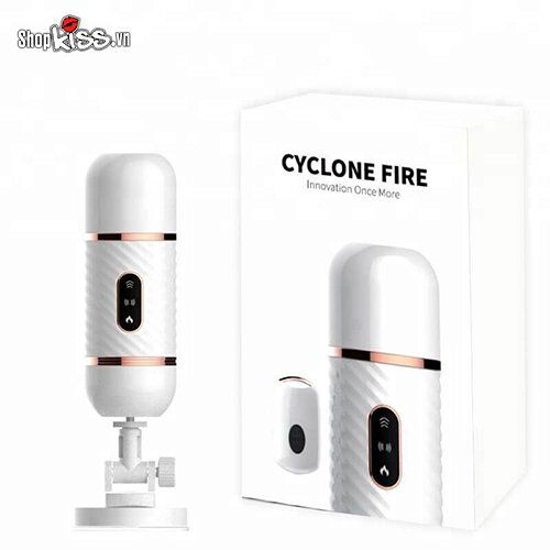 Máy làm tình tự động Cyclone Fire rung thụt sưởi ấm nữ Máy làm tình tự động Cyclone Fire rung thụt sưởi ấm nữ