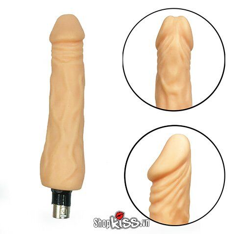 Dương vật giả gắn máy thủ dâm tự động silicon mềm mại màu da Dương vật giả gắn máy thủ dâm tự động silicon mềm mại màu da