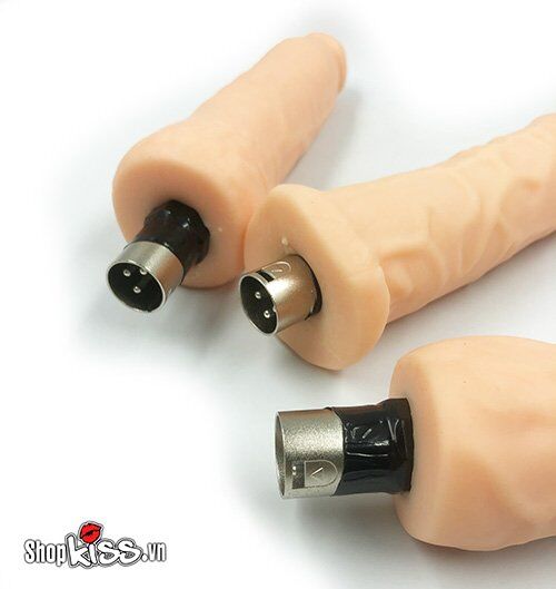 Dương vật giả gắn máy thủ dâm tự động silicon mềm mại màu da Dương vật giả gắn máy thủ dâm tự động silicon mềm mại màu da