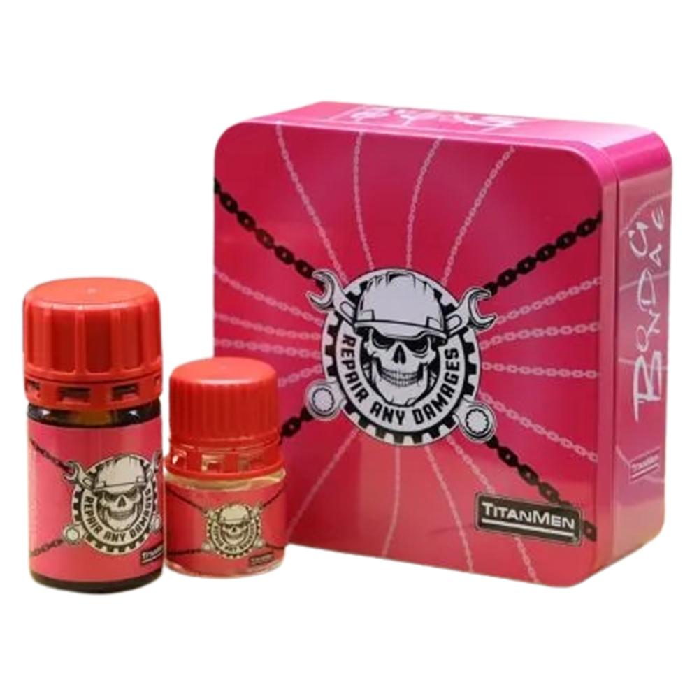 Cung cấp Popper Titanmen Đầu Lâu Hồng Cực Mạnh Combo 40ml + 20ml hàng xách tay