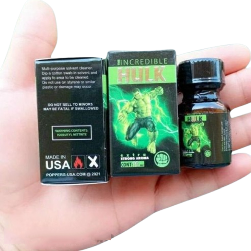 Popper The Incredible Hulk 10ml chính hãng giá tốt mua ngay Popper The Incredible Hulk 10ml chính hãng giá tốt mua ngay