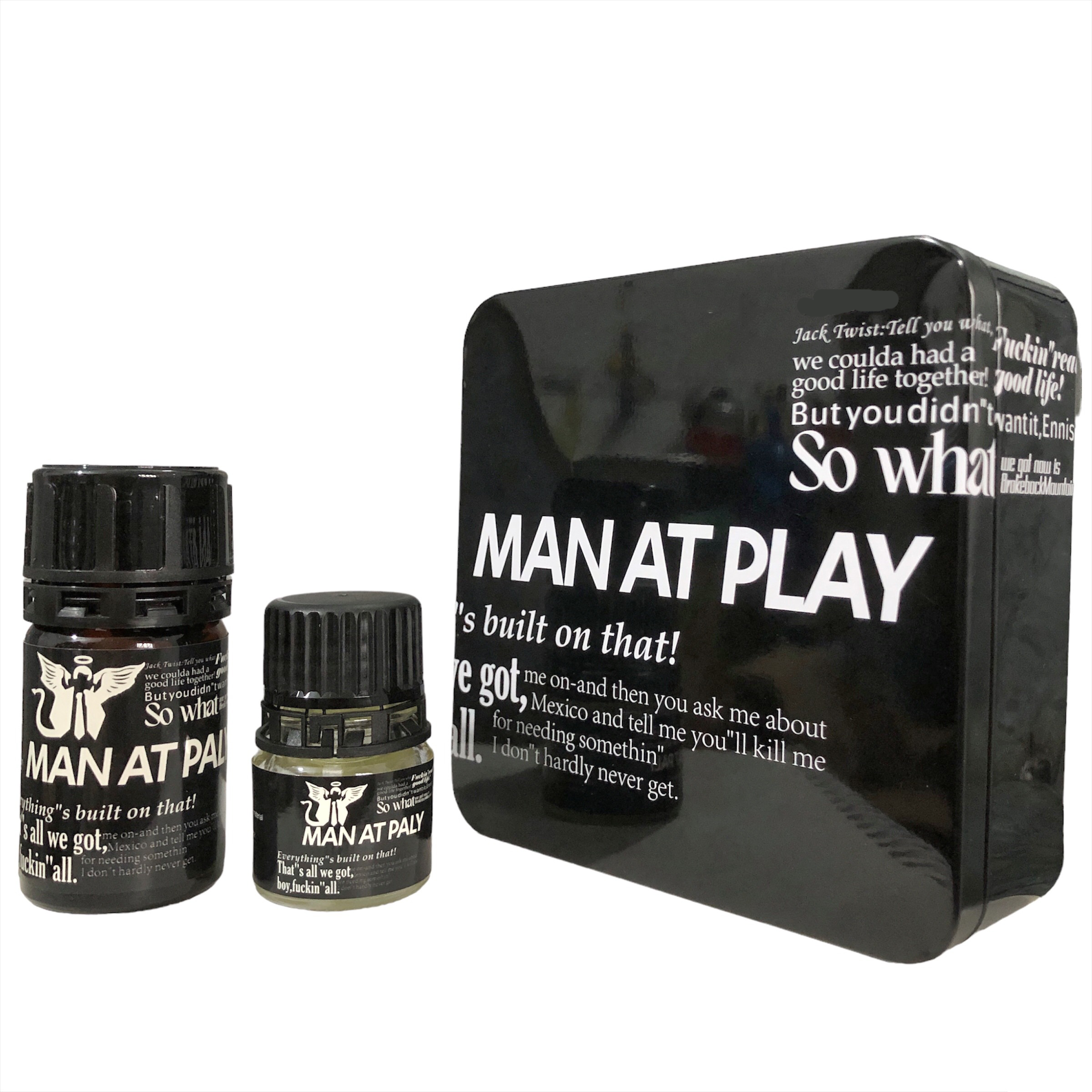 Popper Man At Play Đen Set 40ml 20ml Cực Mạnh Giá Tốt Mua Ngay