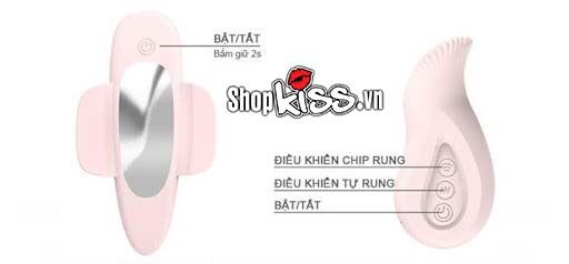 Bướm rung Prettylove dán chip điều khiển từ xa nữ Bướm rung Prettylove dán chip điều khiển từ xa nữ