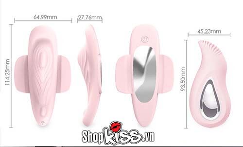 Bướm rung Prettylove dán chip điều khiển từ xa nữ Bướm rung Prettylove dán chip điều khiển từ xa nữ