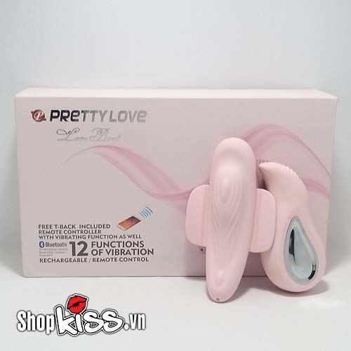 Bướm rung Prettylove dán chip điều khiển từ xa nữ Bướm rung Prettylove dán chip điều khiển từ xa nữ