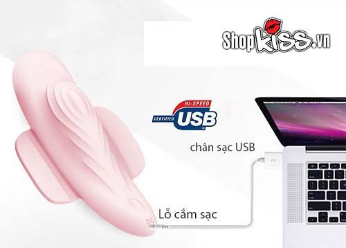 Bướm rung Prettylove dán chip điều khiển từ xa nữ Bướm rung Prettylove dán chip điều khiển từ xa nữ