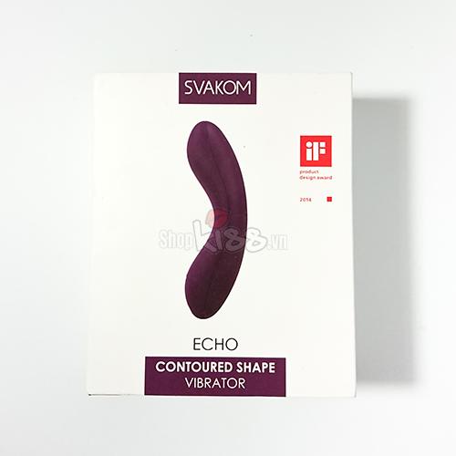 Máy rung Svakom Echo chính hãng Mỹ kích thích âm vật mát xa giải tỏa stress