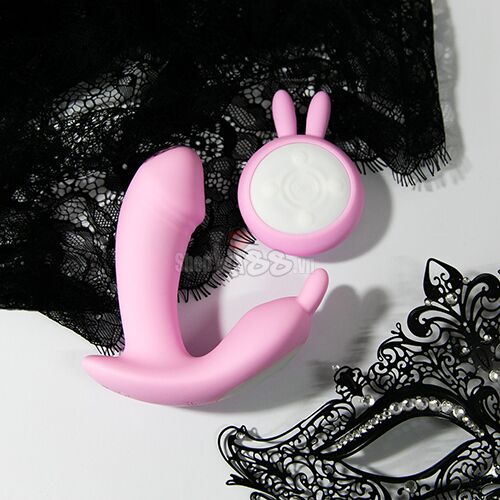 Dương vật mini tai thỏ điều khiển xa mát xa điểm G kích dục