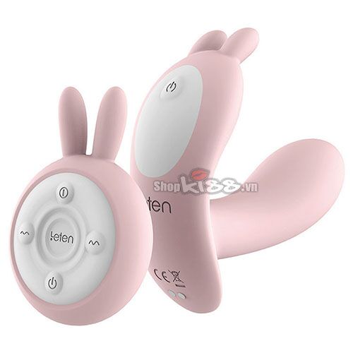 Dương vật mini tai thỏ điều khiển xa mát xa điểm G kích dục