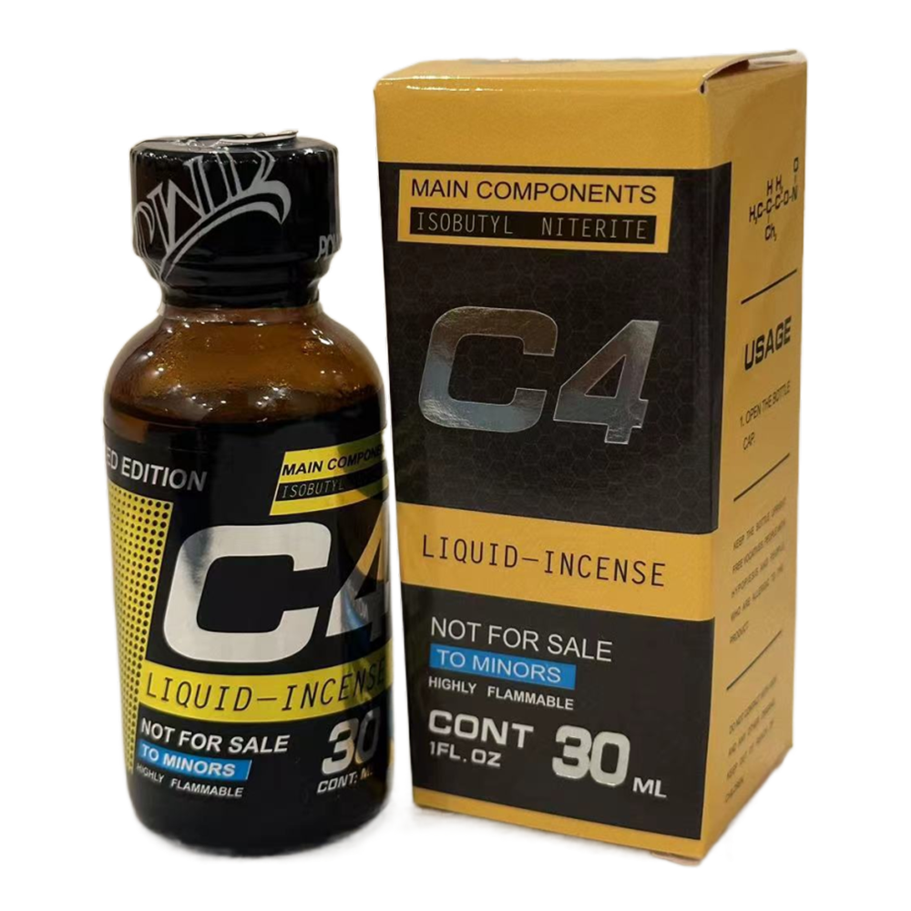 Chai Hít Popper C4 30ml Tăng Khoái Cảm Hương Dầu Đặc Biệt